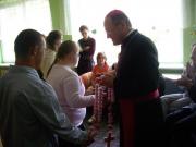 Vyskupo vizitas Molėtų parapijoje
